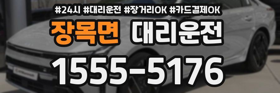 장목면 대리운전