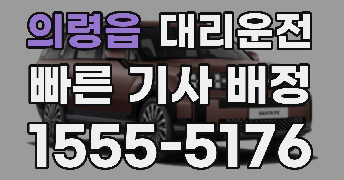 일일대리기사