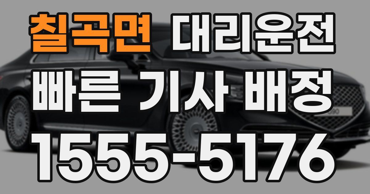 일일대리기사