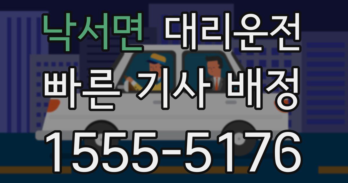 일일대리기사