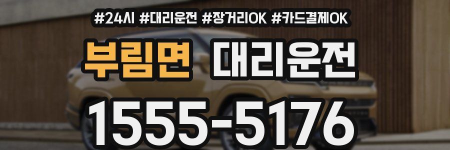 부림면 대리운전