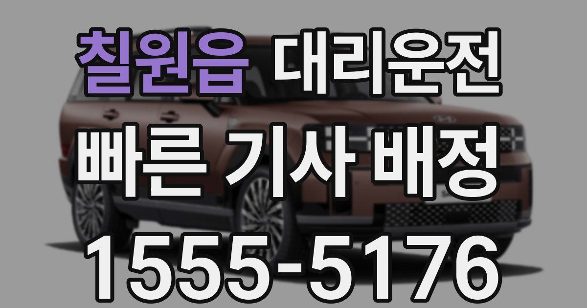 일일대리기사