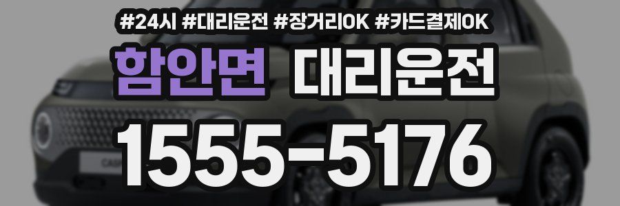 함안면 대리운전