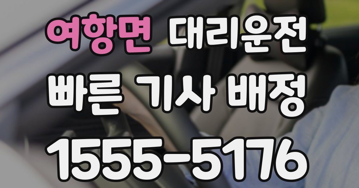 일일대리기사