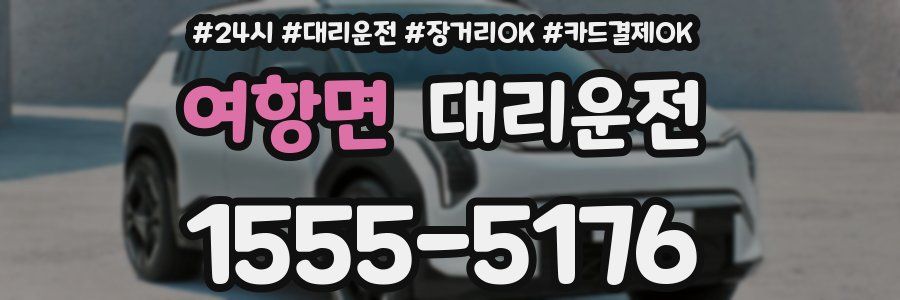 여항면 대리운전