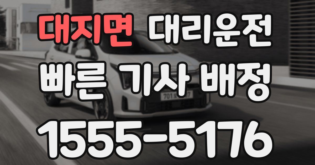 일일대리기사