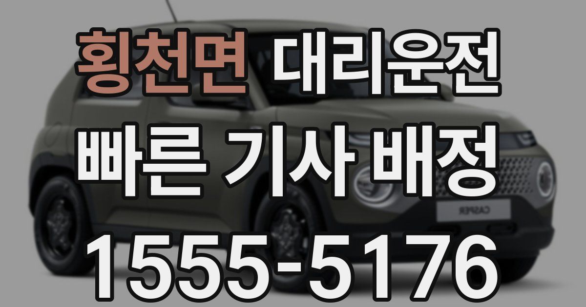 일일대리기사