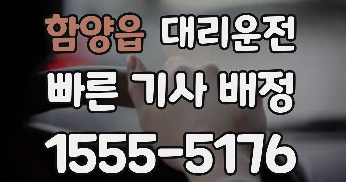 일일대리기사