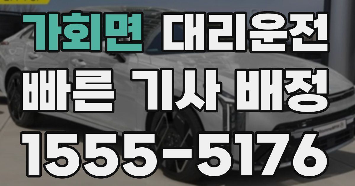 일일대리기사