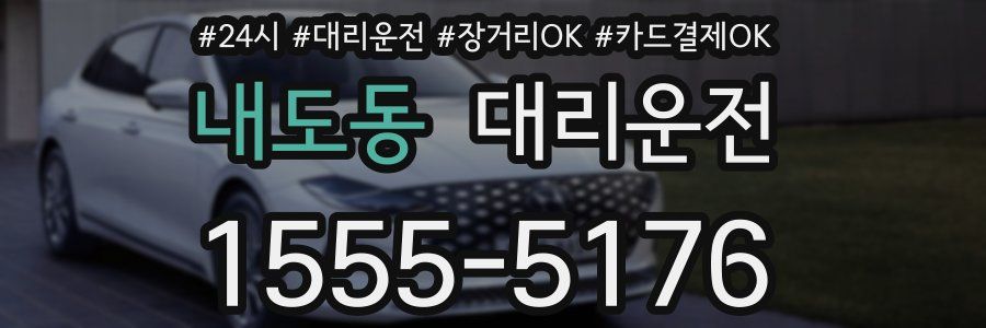 내도동 대리운전