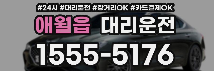 애월읍 대리운전