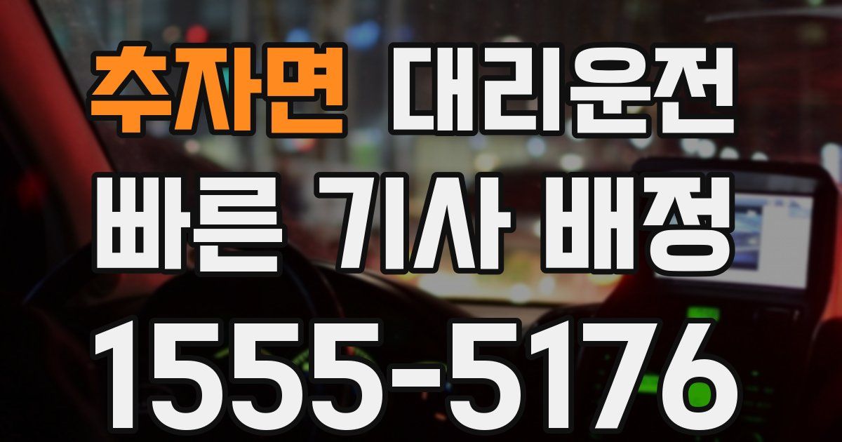 일일대리기사