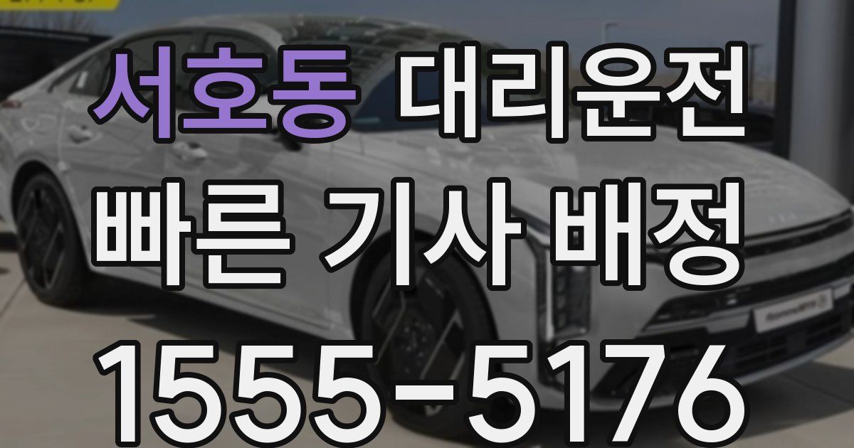 일일대리기사