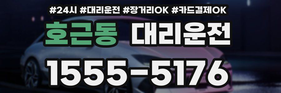 호근동 대리운전