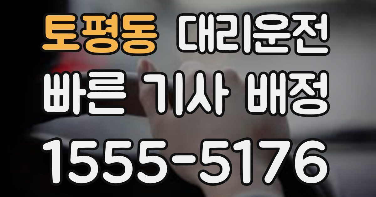 일일대리기사