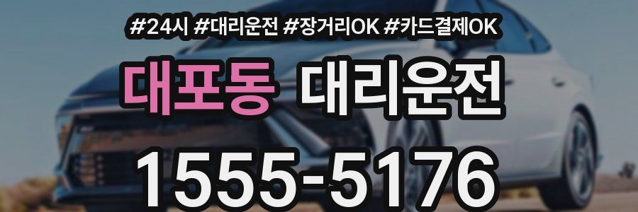 대포동 대리운전