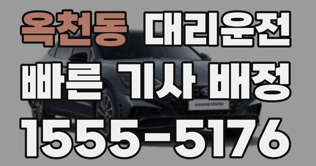 일일대리기사