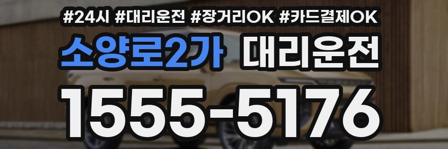 소양로2가 대리운전