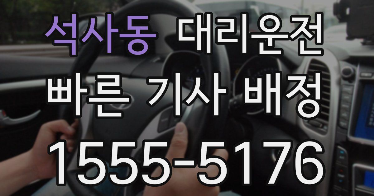 일일대리기사