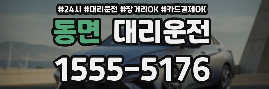 동면 대리운전
