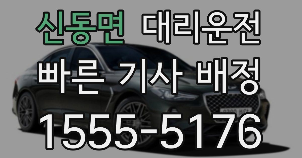 일일대리기사