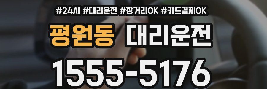 평원동 대리운전