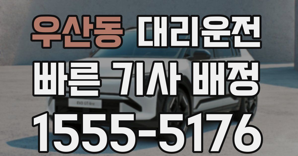 일일대리기사