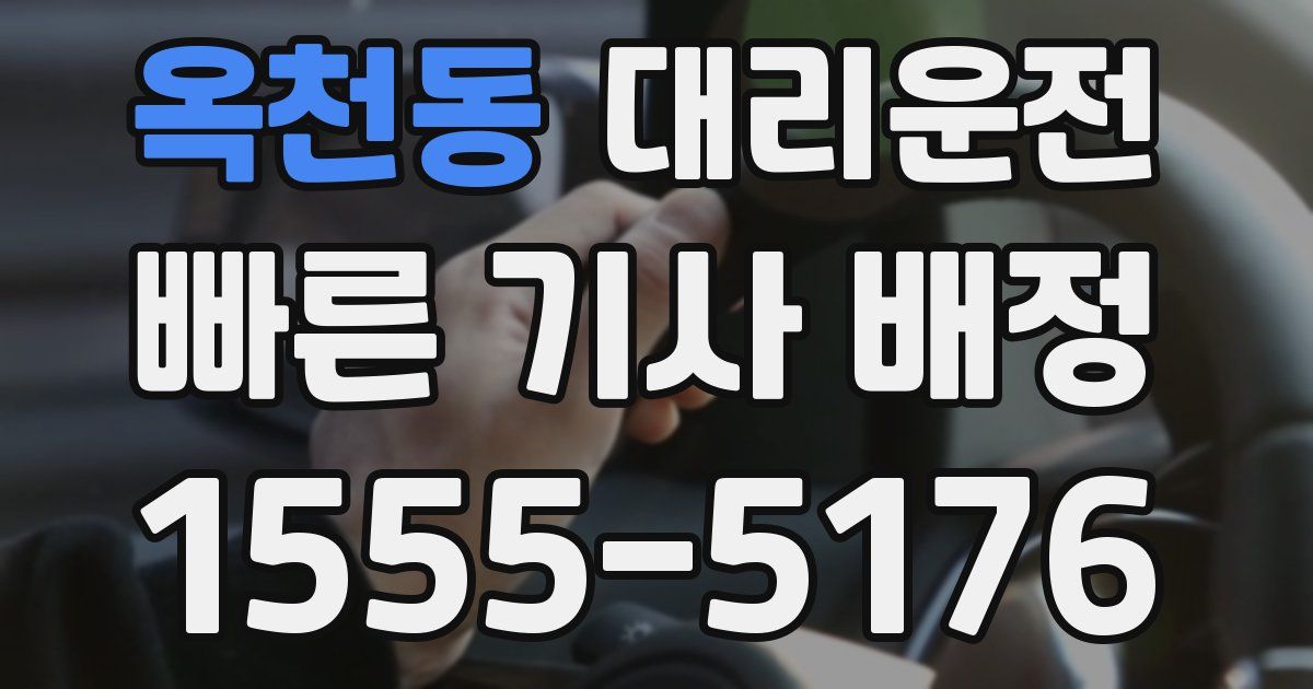일일대리기사