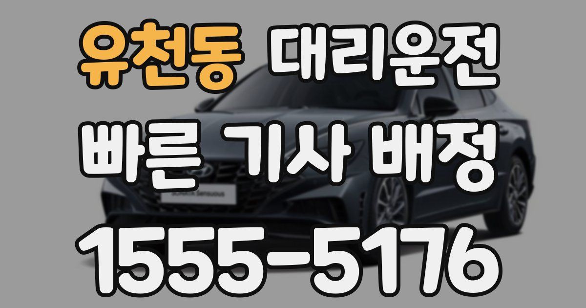 일일대리기사