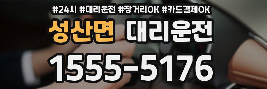 성산면 대리운전
