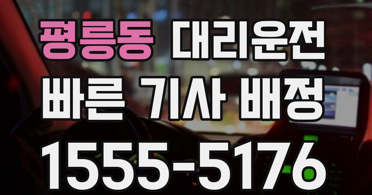 일일대리기사