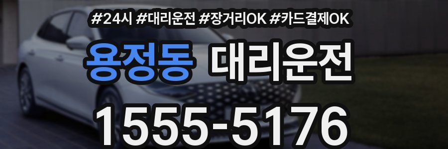 용정동 대리운전