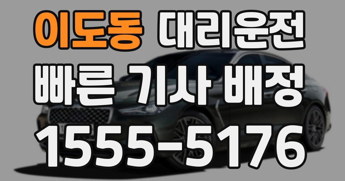 일일대리기사