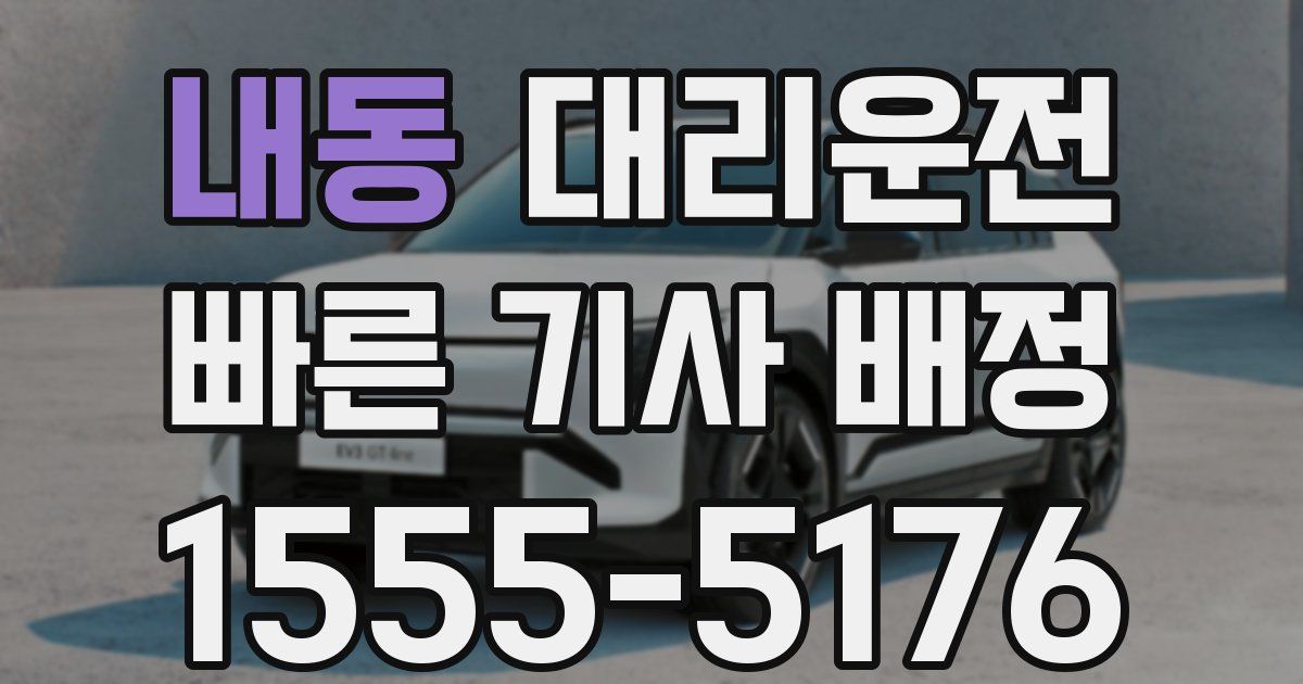 일일대리기사