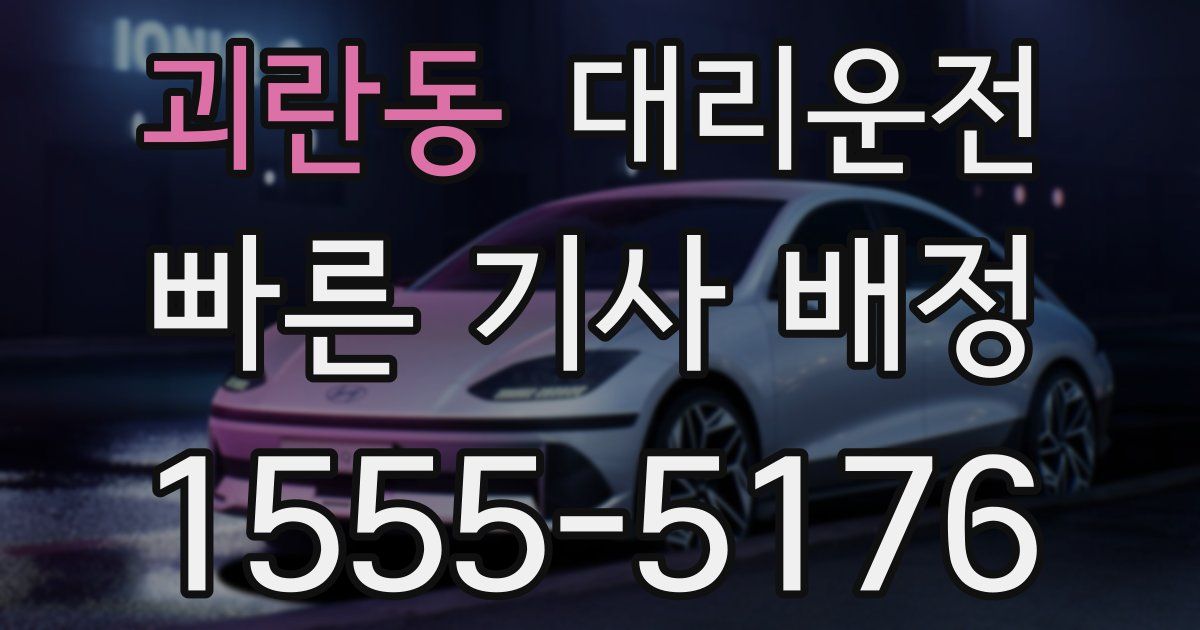 일일대리기사