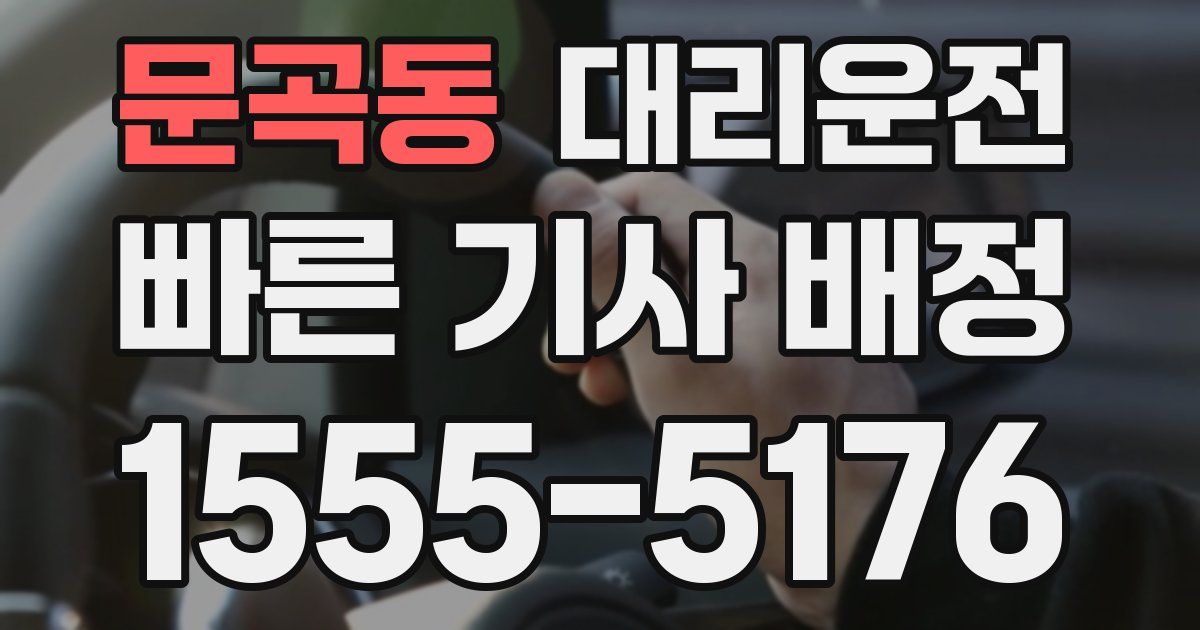 일일대리기사