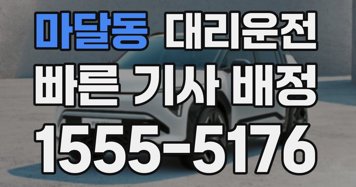 일일대리기사