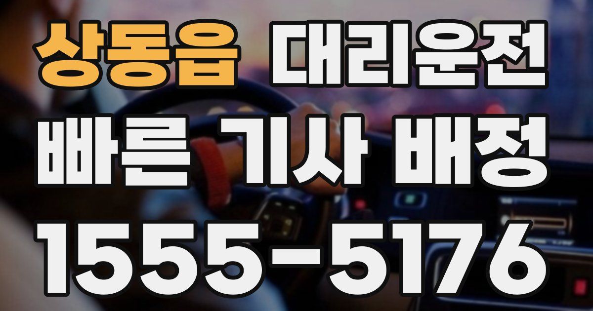일일대리기사