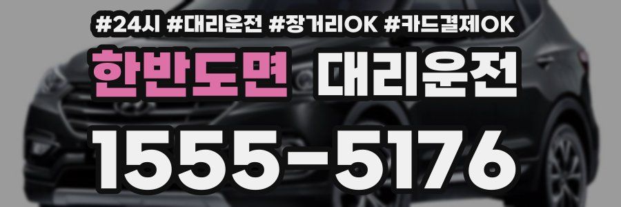 한반도면 대리운전