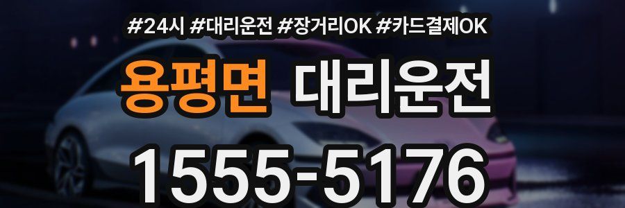 용평면 대리운전