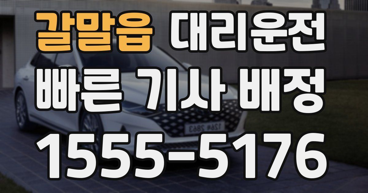 일일대리기사