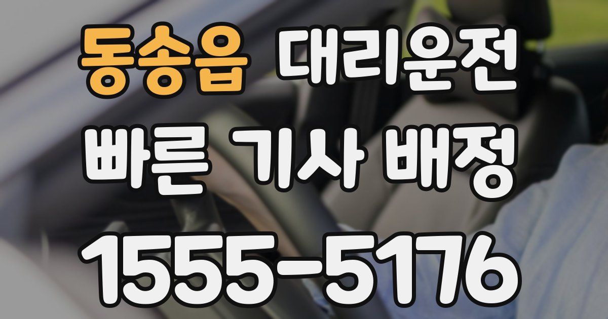 일일대리기사
