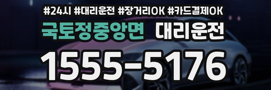 국토정중앙면 대리운전