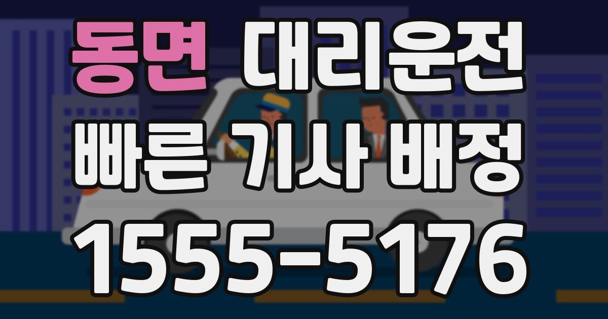 일일대리기사