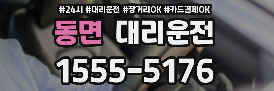 동면 대리운전