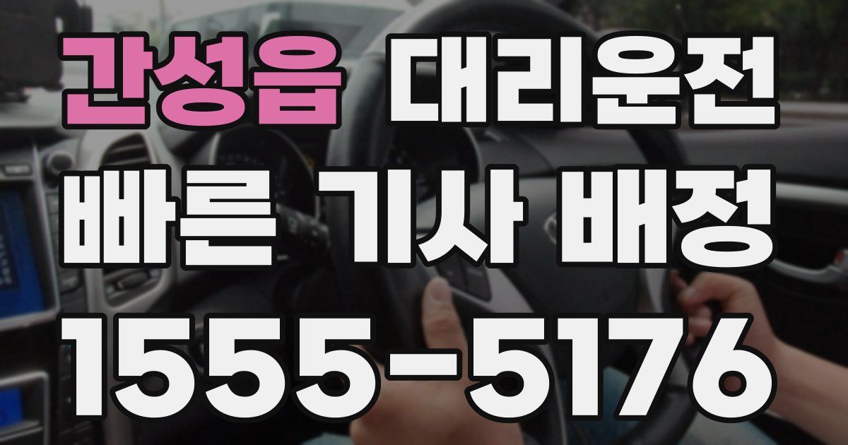 일일대리기사