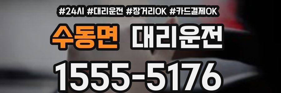 수동면 대리운전