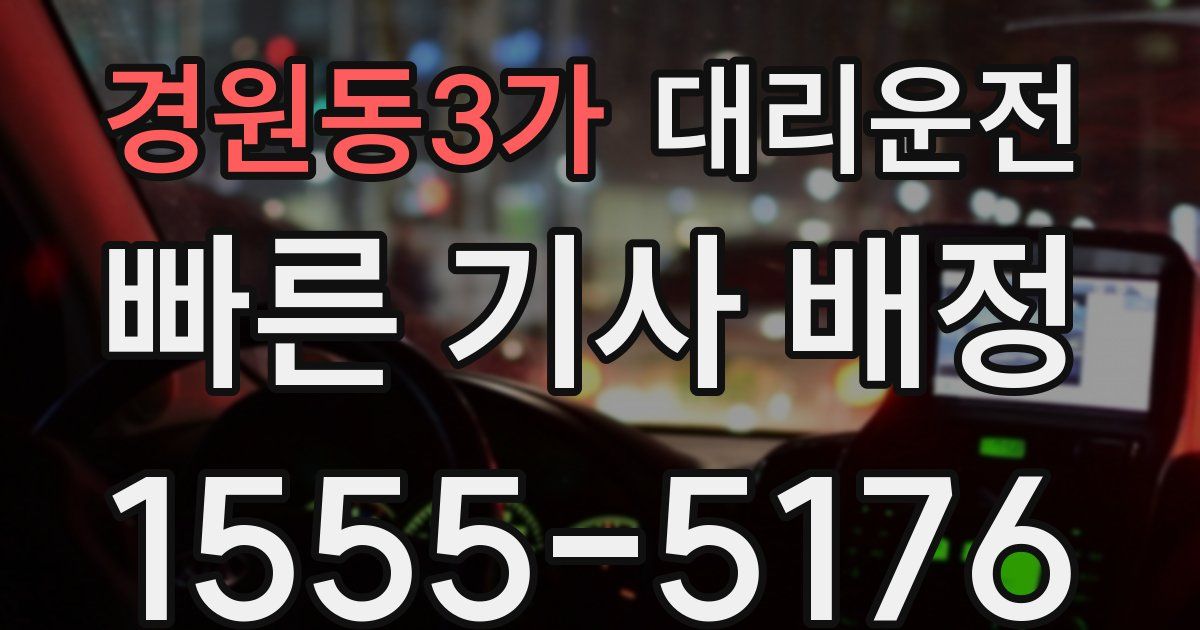 일일대리기사
