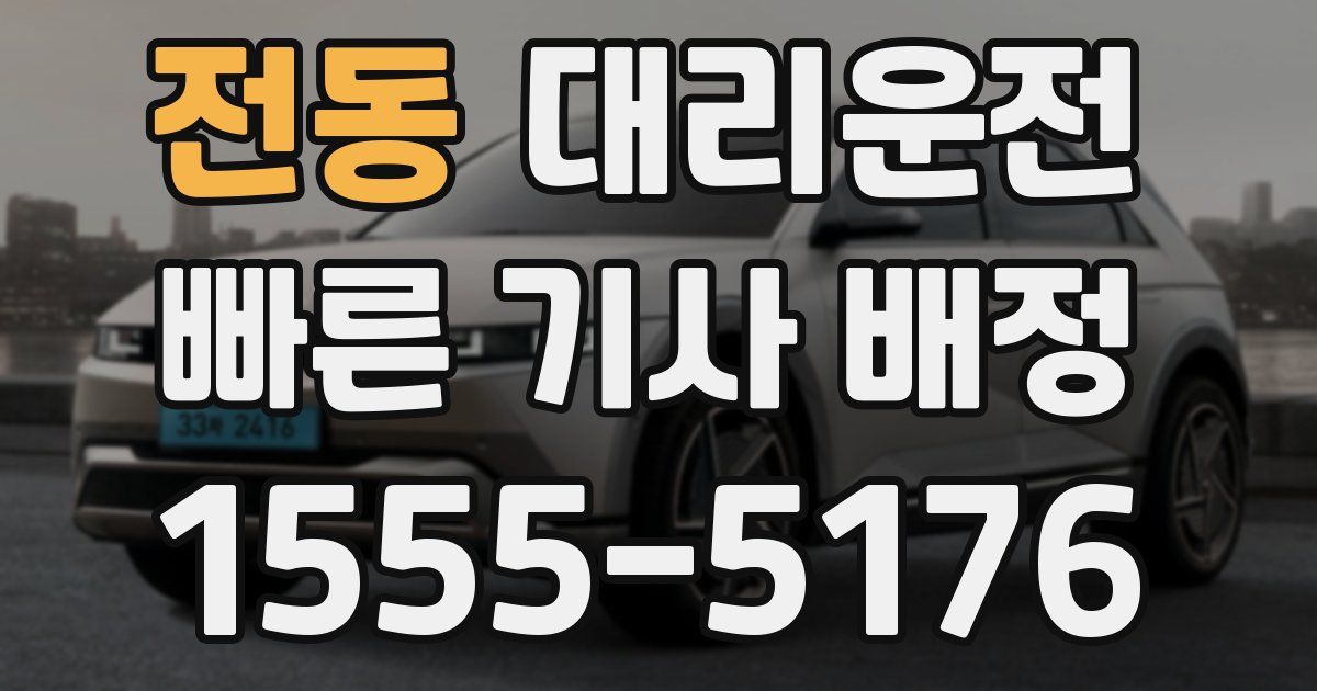 일일대리기사