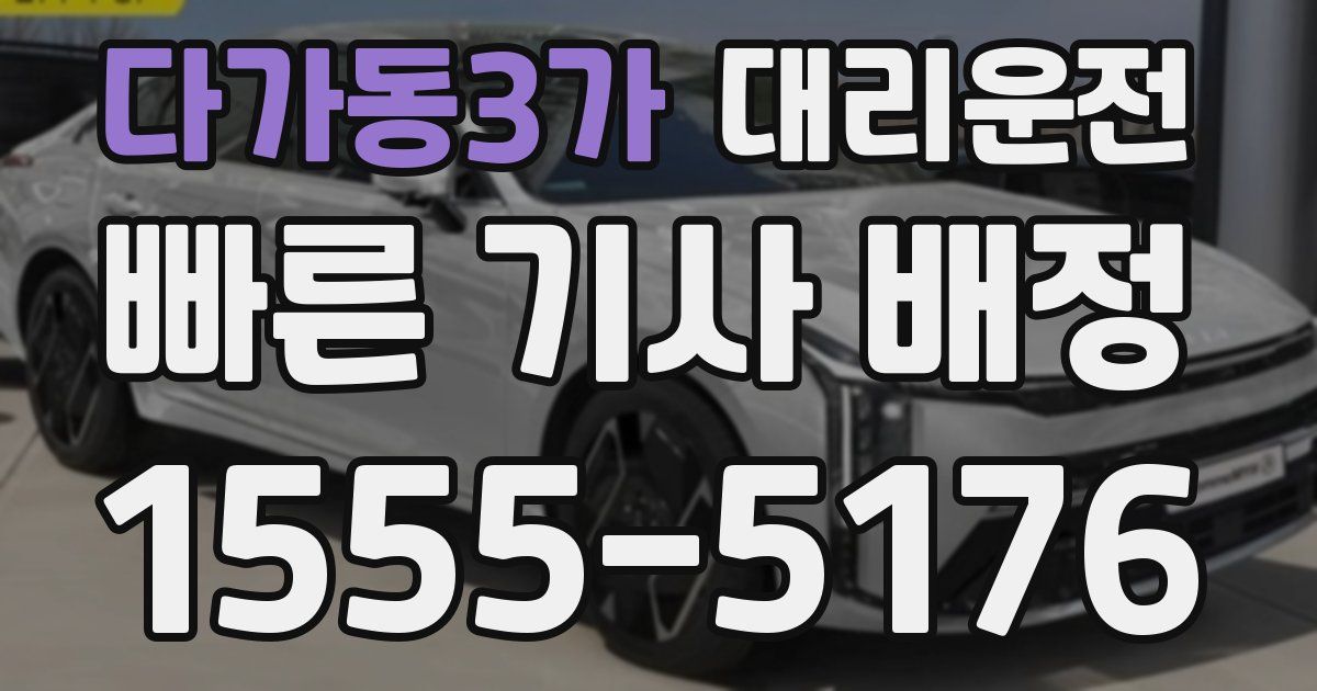 일일대리기사